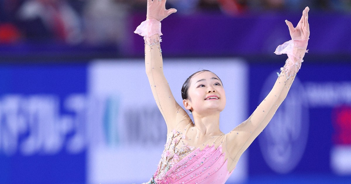 ジュニアGPファイナル、日本勢女子が表彰台独占 大会史上初の快挙