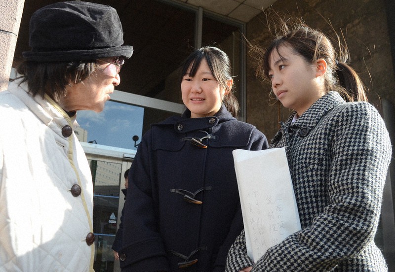 ノーベル平和賞 体験者原告団長、手紙託す 高校生平和大使、授賞式へ