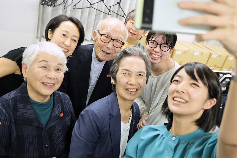 ノーベル授賞式で演説する田中熙巳さん 7年前オスロでこらえた涙