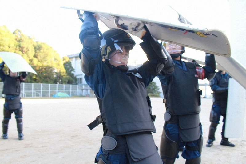 県民の安全、最前線で守る 記者が訓練体験 県警機動隊 過酷な現場