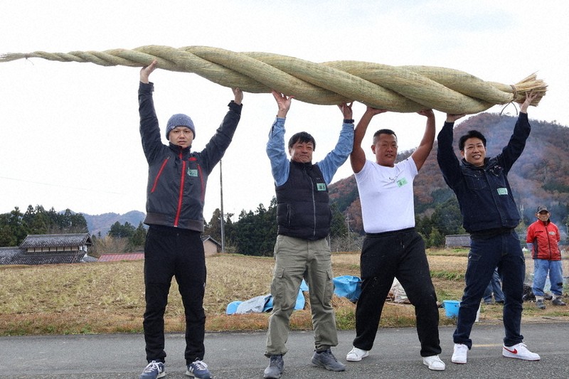 神社用しめ縄（長さ約2メートル） （失敗しない！しめ縄の