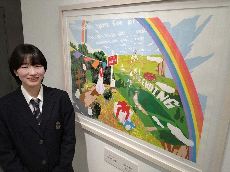 大阪成蹊アート＆デザインコンペ 最高賞に港南造形高、矢部さん ／大阪