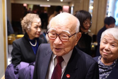 共に頑張りましょう」 田中熙巳さんが演説に込めた核兵器なき世界