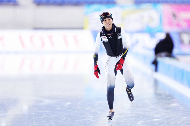 スピードスケート全日本選手権 前日練習 [写真特集7/10] | 毎日新聞
