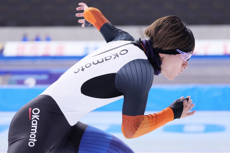 スピードスケート全日本選手権 前日練習 [写真特集7/10] | 毎日新聞
