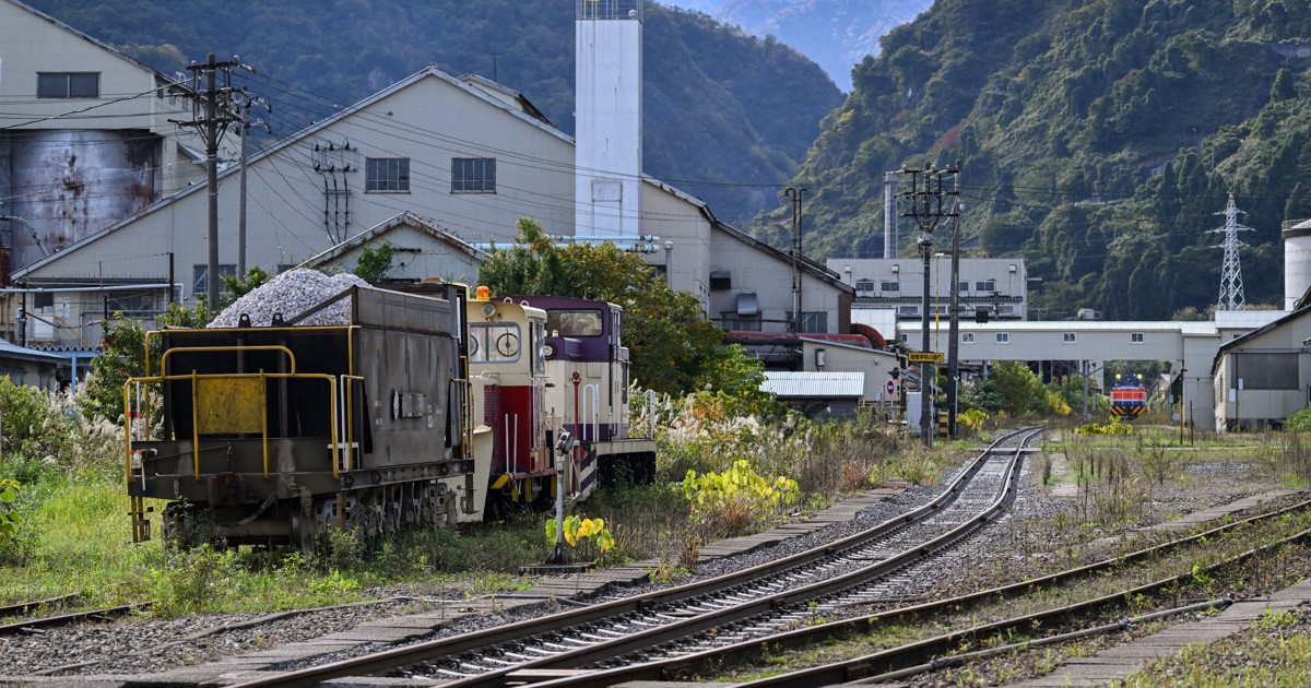 自社採掘終了予定の「デンカ」 専用鉄道はどうなる？ [写真特集29/38