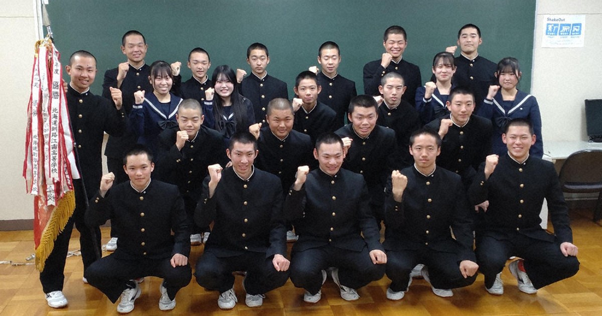 センバツ21世紀枠 候補に釧路江南 主将「自覚持ってレベルアップを