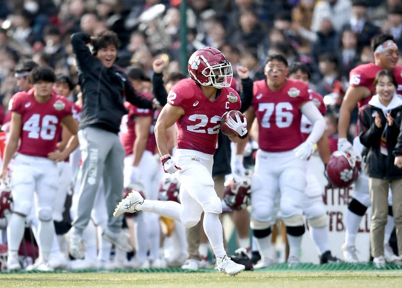 第79回毎日甲子園ボウル 立命館大が9年ぶり9回目の優勝 [写真特集11/25