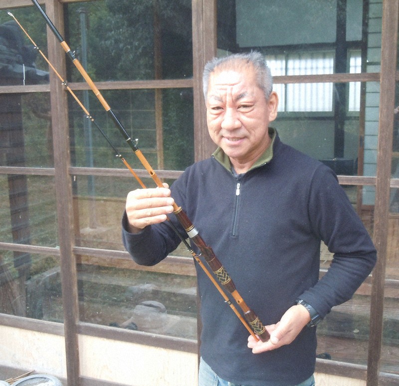中川作 和竿 （江戸和竿師の製作実演「竿貴」 | 中川船番所