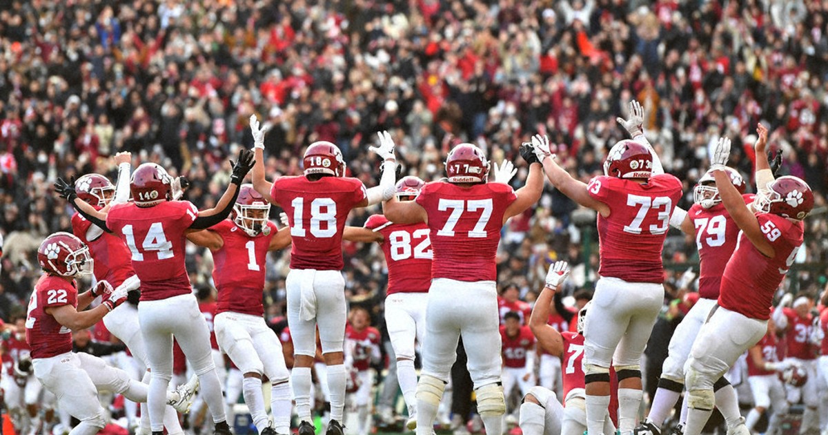 第79回毎日甲子園ボウル：立命大9年ぶりV 甲子園ボウル | 毎日新聞