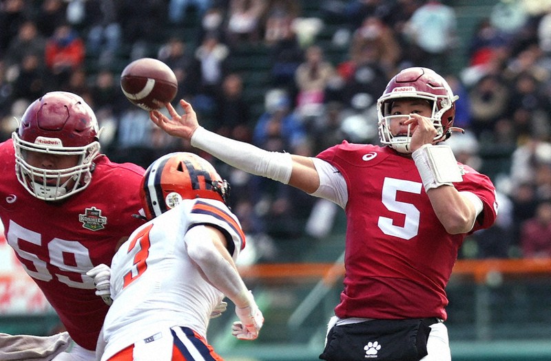 第79回毎日甲子園ボウル：兄弟違う道、聖地で輝き センバツ準Vの兄