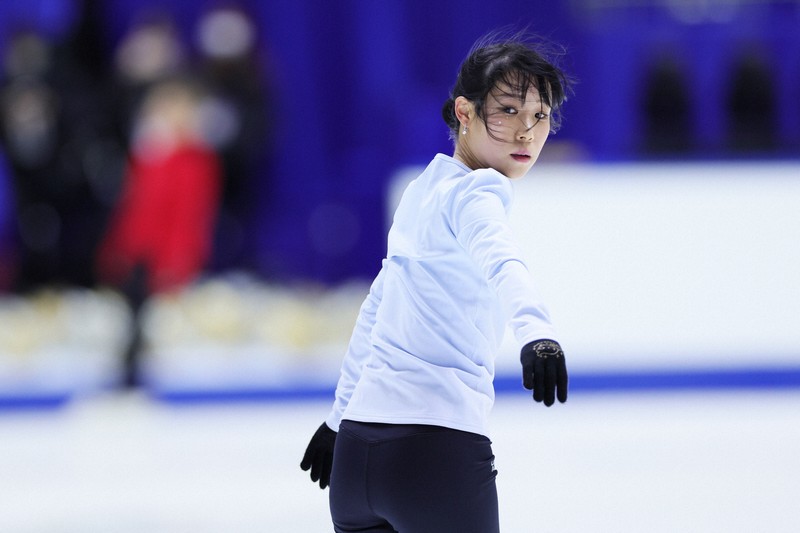 リンクサイド：三原舞依 「花が咲くような空間に…」 フィギュア全日本