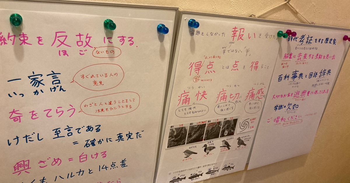 ③中学高校大学受験 テスト サポート スケジュールボード/志望校合格