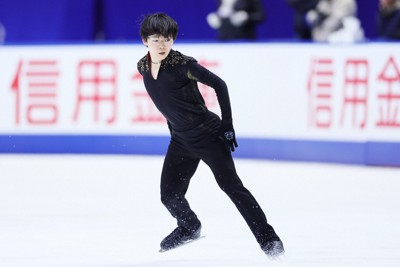 鍵山優真、中田璃士らが最終調整 フィギュア全日本選手権 | 毎日新聞
