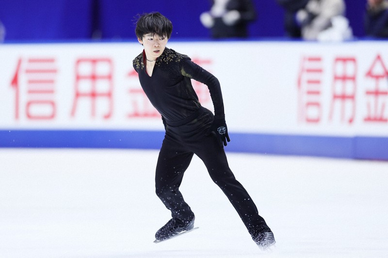 鍵山優真、中田璃士らが最終調整 フィギュア全日本選手権 | 毎日新聞
