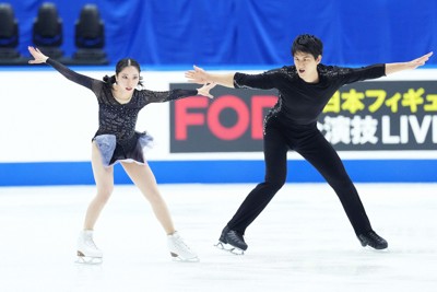 りゅうりゅう すのすけバージョン ペアSP、りくりゅうが首位発進 ゆなすみ2位 全日本フィギュア | 毎日新聞