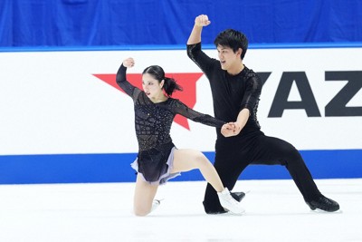 リンクサイド：りくりゅう「常に自分たちとの戦い」 フィギュア全日本