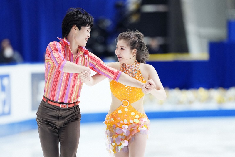 リンクサイド：全日本RD2位のあずしん けがで気づいた互いの良いところ