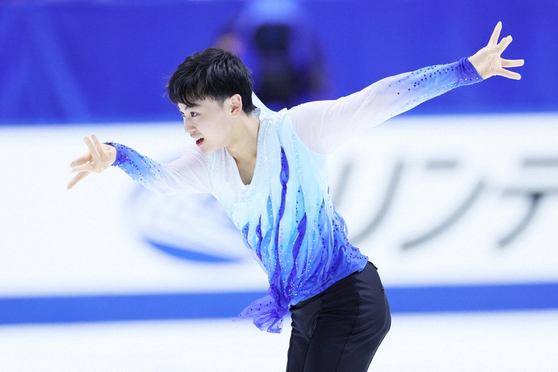 全日本フィギュア速報 男子フリー | 毎日新聞