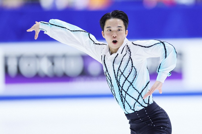 リンクサイド：5位の友野一希「メンタルいい発見あった」 フィギュア