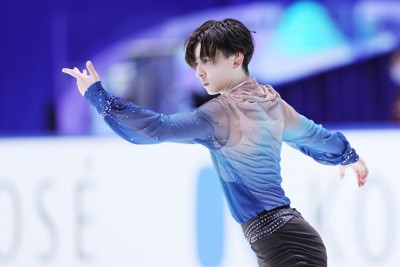 リンクサイド：2位の中田璃士 見上げた天井は「天国でした」 全日本