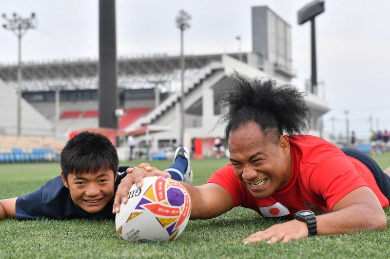 高校ラグビーまとめ売り 熱冬キラリ：「自分も父のように…」 高校ラグビーで期待の「留学2世
