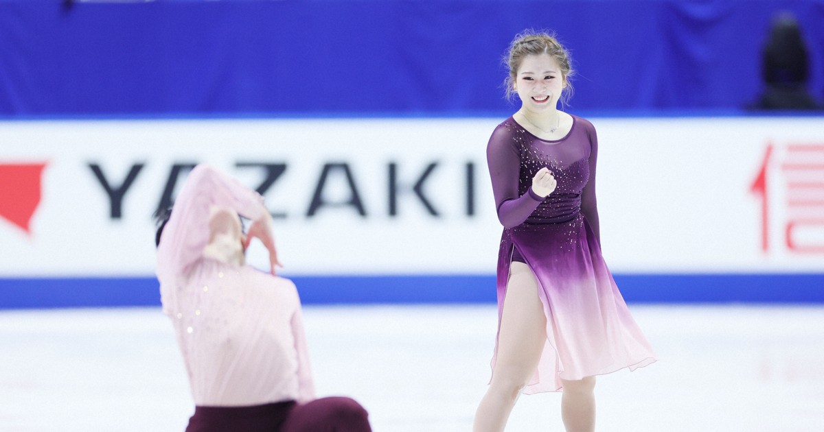 リンクサイド：けが乗り越えたあずしん「梓沙ちゃんがガッツポーズとか