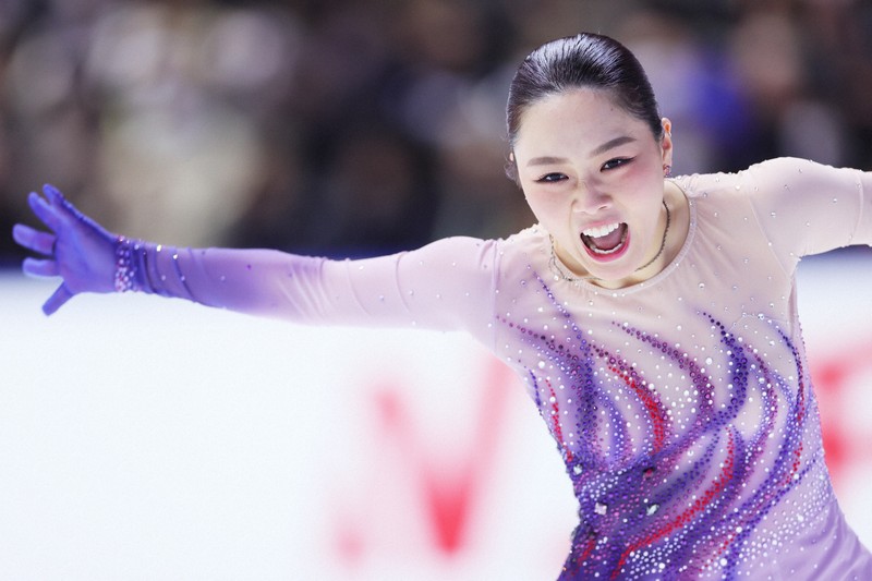 復帰2季目の樋口新葉 有言実行の滑りで表彰台 フィギュア全日本
