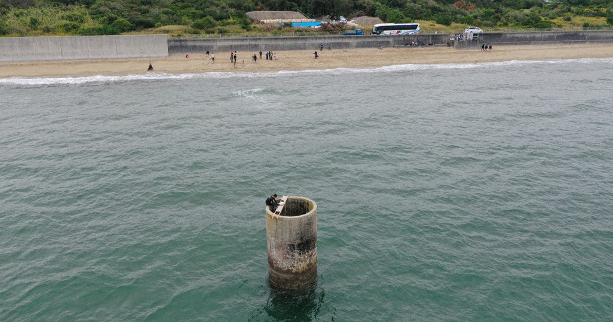 15歳のニュース：15歳のニュース 海に沈む遺骨 山口の海底炭鉱