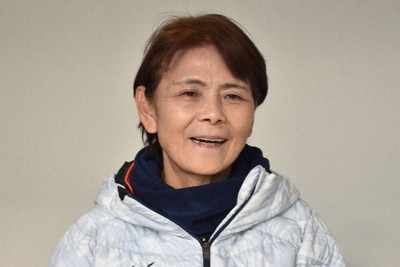 ソフトボールへの思いなどについて語る宇津木妙子さん＝群馬県高崎市で、黒詰拓也撮影