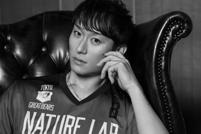HIRO　KIMURAさんが撮影した東京グレートベアーズの柳田将洋選手＝東京GB提供