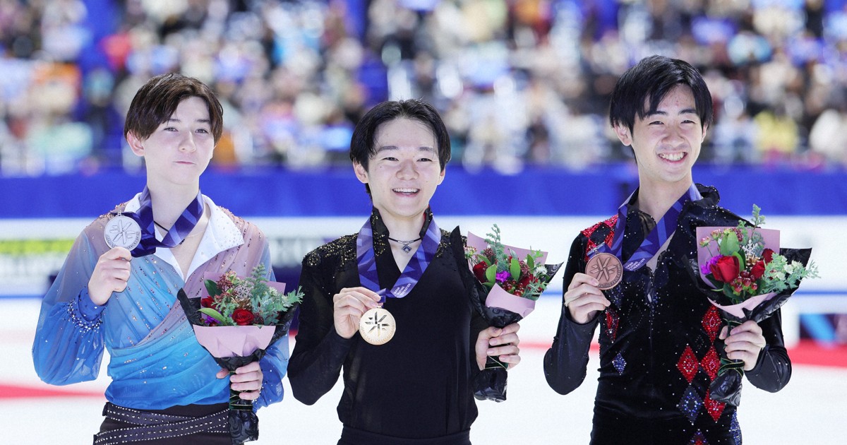 努力でつかんだ大逆転 フィギュア男子「3人目」壷井達也の強さ | 毎日新聞