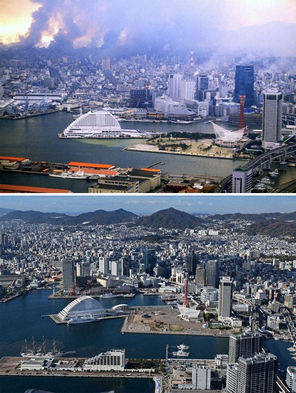 外戸本 1991年5月号 九州の総景 eye：呼吸を続ける神戸の街 阪神大震災から30年 [写真特集26/20