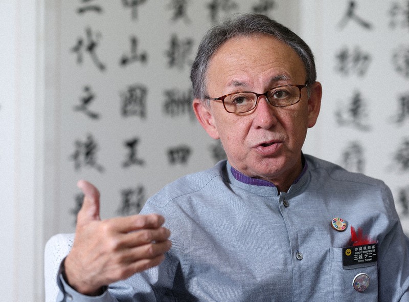 玉城・沖縄県知事：地元覆す国「裁定」制度に疑問 辺野古代執行1年