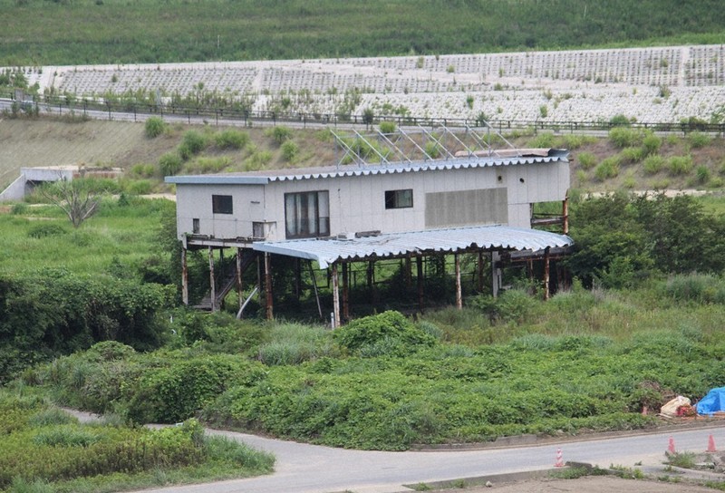 東日本大震災：双葉、浪江に整備「福島県復興祈念公園」 敷地内の2家屋