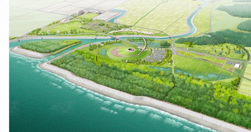 東日本大震災：双葉、浪江に整備「福島県復興祈念公園」 敷地内の2家屋