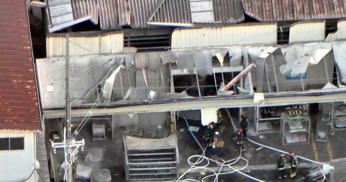 工場から爆発音」と119番 少なくとも3人が負傷 大阪・門真 | 毎日新聞