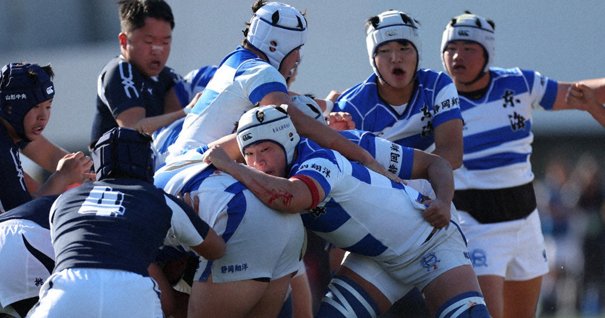 全国高校ラグビー：東海大翔洋、競り勝つ 堅い防御生かし ／静岡