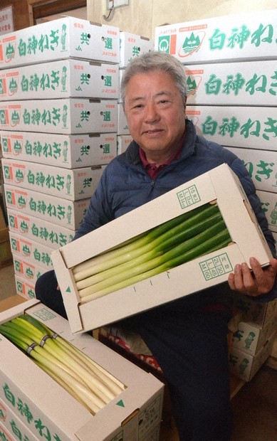 白神ねぎ」が好調 豪雨乗り越え、初の販売20億円超 秋田 | 毎日新聞