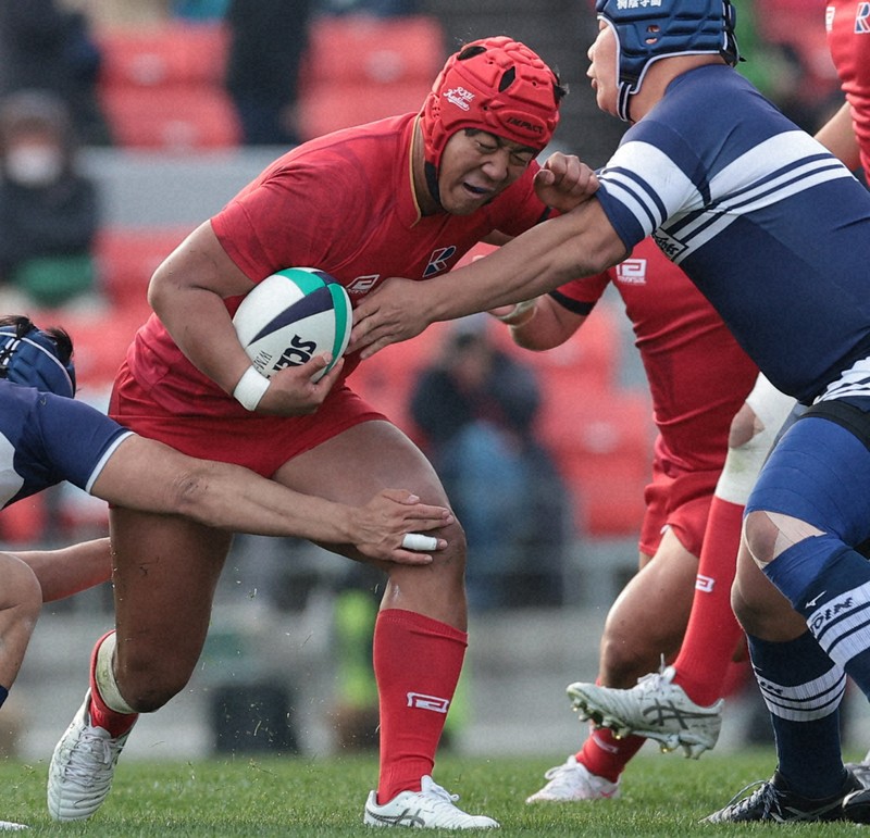 桐蔭学園－流通経大柏（2回戦）全国高校ラグビー [写真特集1/4] | 毎日新聞
