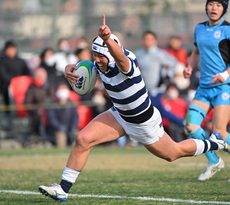 山梨学院－秋田工（2回戦）全国高校ラグビー [写真特集5/4] | 毎日新聞