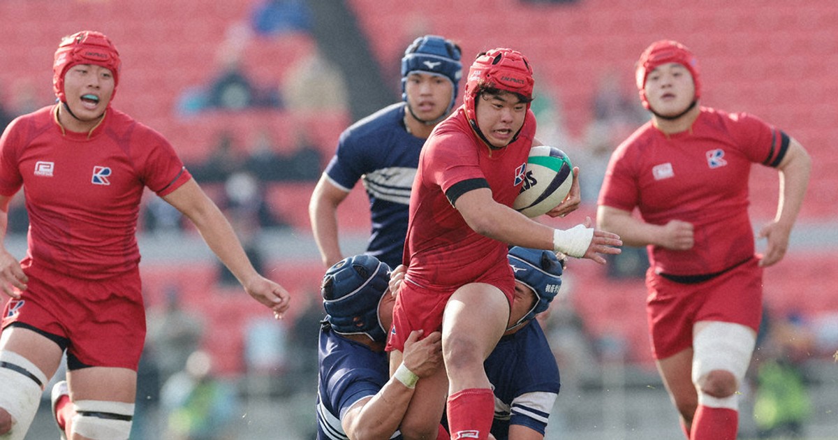 全国高校ラグビー：流通経大柏、攻めきれず 強豪・桐蔭学園に敗れる