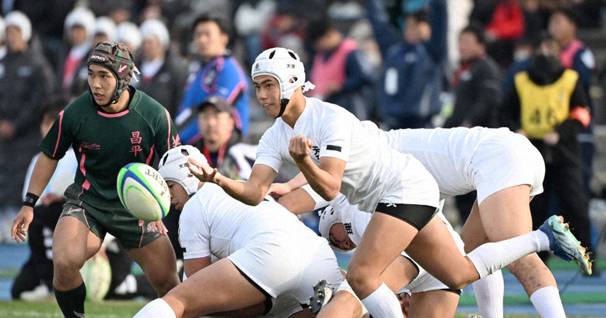 全国高校ラグビー：2回戦 天理、快勝で年越し 5T奪い、埼玉・昌平に36