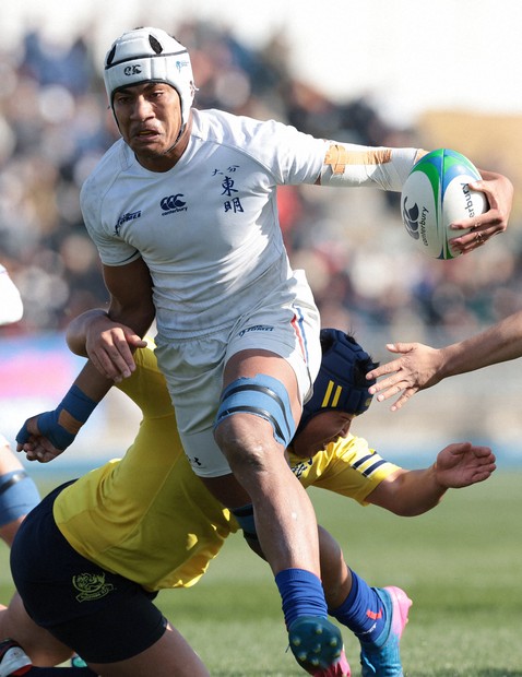 大分東明、1年前の悪夢振り払う快勝で初の8強 全国高校ラグビー