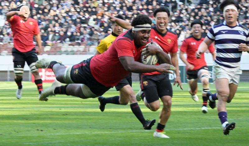 全国大学ラグビー準決勝 明治大VS帝京大 [写真特集1/7] | 毎日新聞