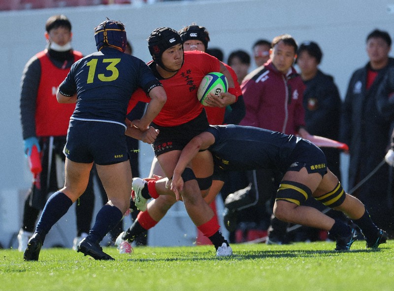全国高校ラグビー：3回戦 京都工学院、猛攻及ばず 国学院栃木に敗れる