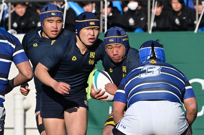 石見智翠館 2023年度 冬等 石見智翠館9#柴崎允希 がラックサイドのパスダミーでねじ込み