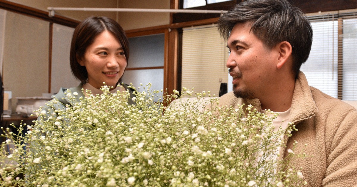 昭和100年の伝言：第1部・時代を背負って／4 昭和かすみ草 価値