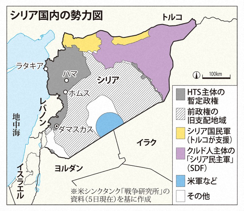 シリア暫定政権、ゲリラ名捨てスーツで外交 アサド政権崩壊1カ月