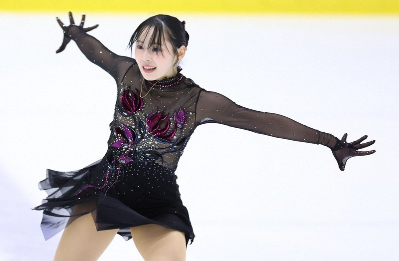 リンクサイド：三宅咲綺 代名詞のジャンプは「気持ちで行きました